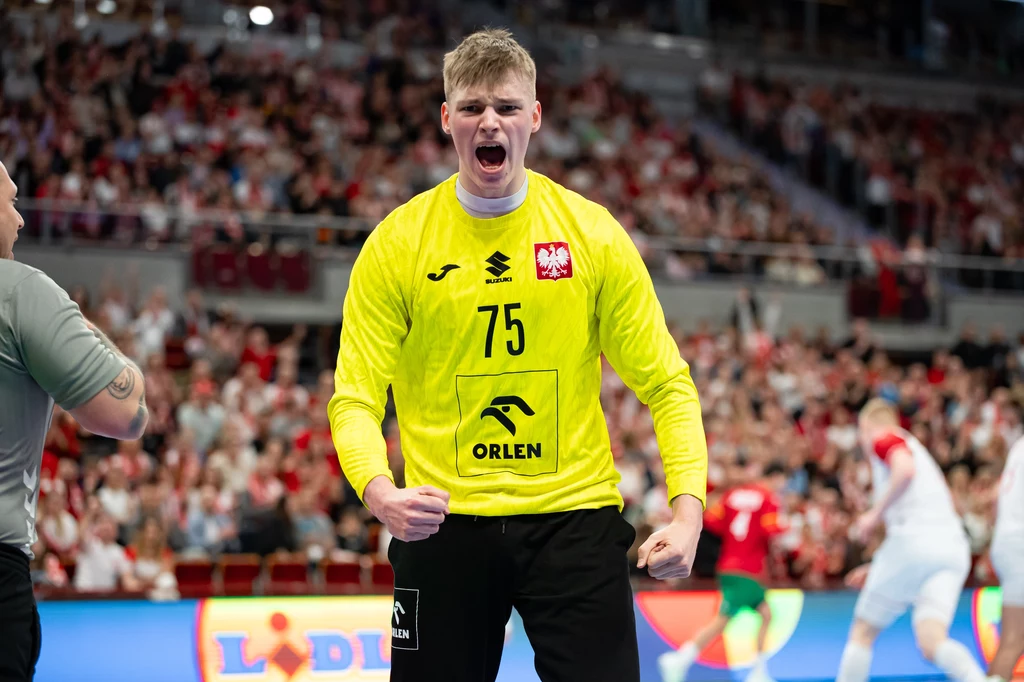 Bramkarz reprezentacji Polski Marcel Jastrzębski Bramkarz reprezentacji Polski Marcel Jastrzębski