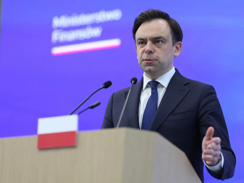 Minister finansów Andrzej Domański
