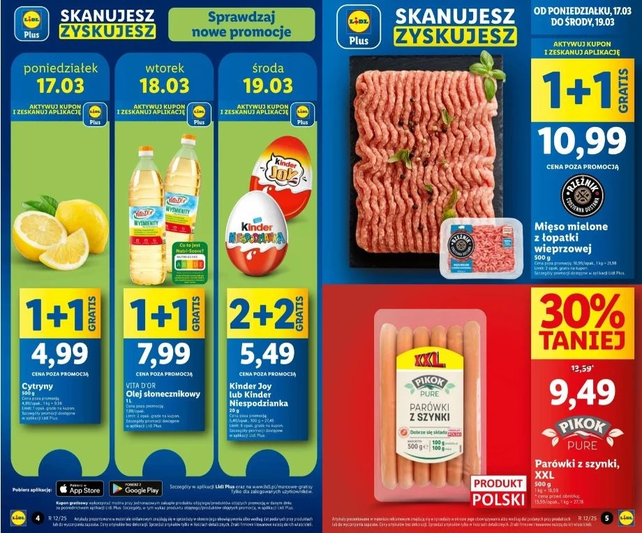 Lidl oferuje gratisowe produkty!