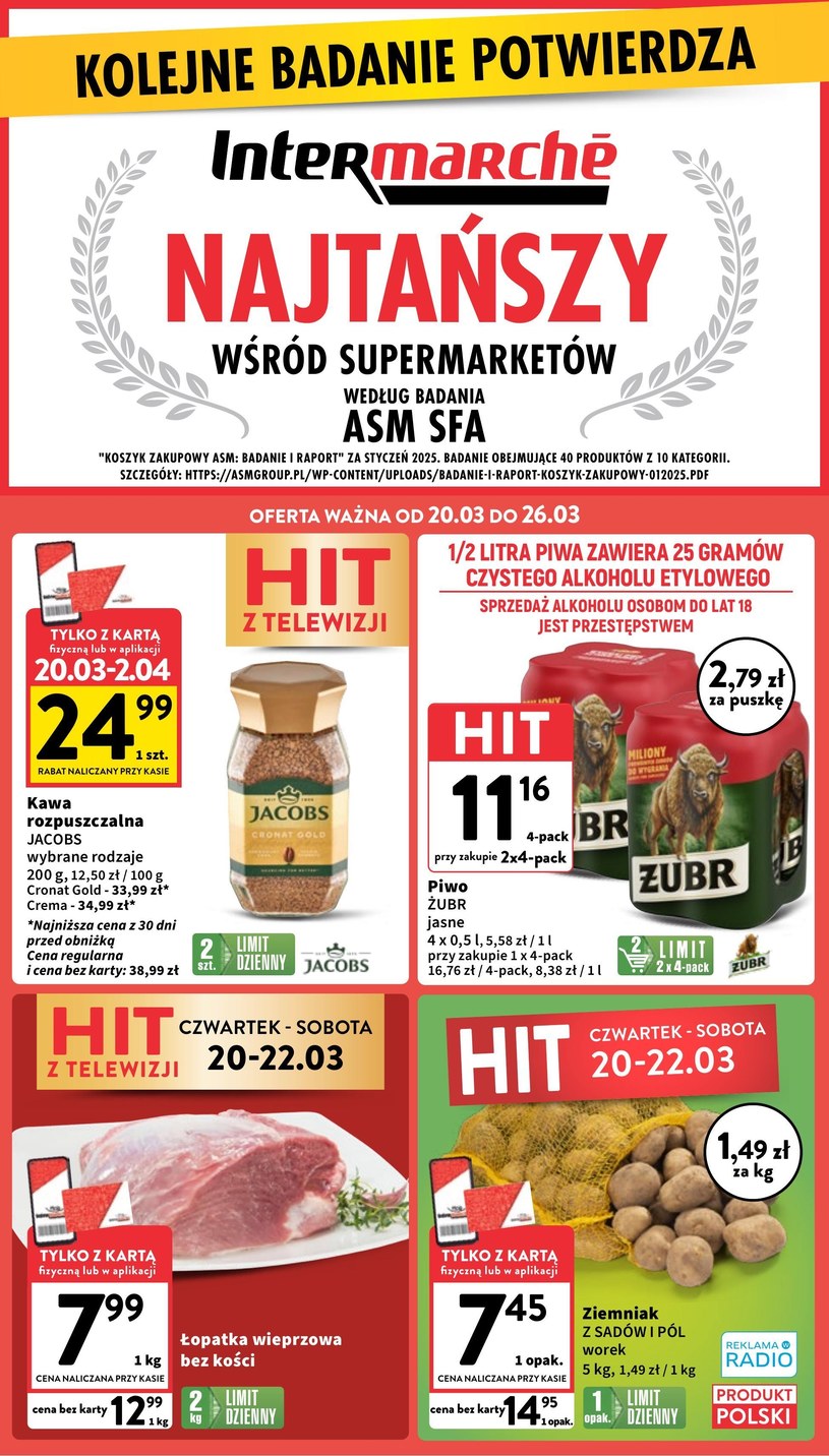 Gazetka promocyjna Intermarche Super - ważna od 20. 03. 2025 do 26. 03. 2025