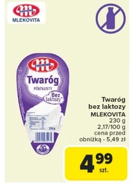 Mleko bez laktozy Mlekovita