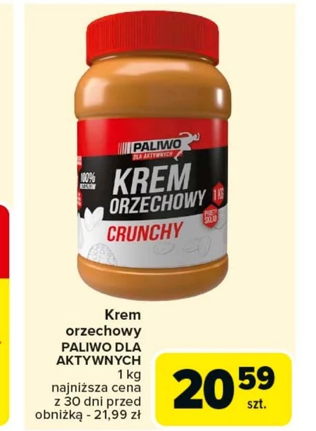 Krem orzechowy Crunchy