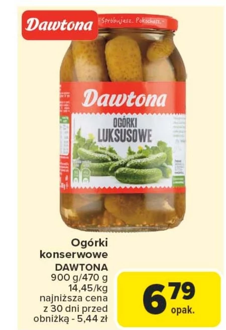 Ogórki konserwowe Dawtona