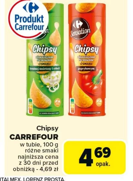 Chipsy Carrefour