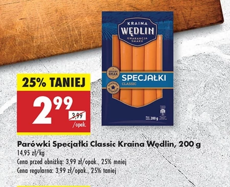 Parówki Kraina Wędlin