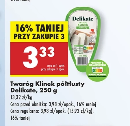 Twaróg Delikate