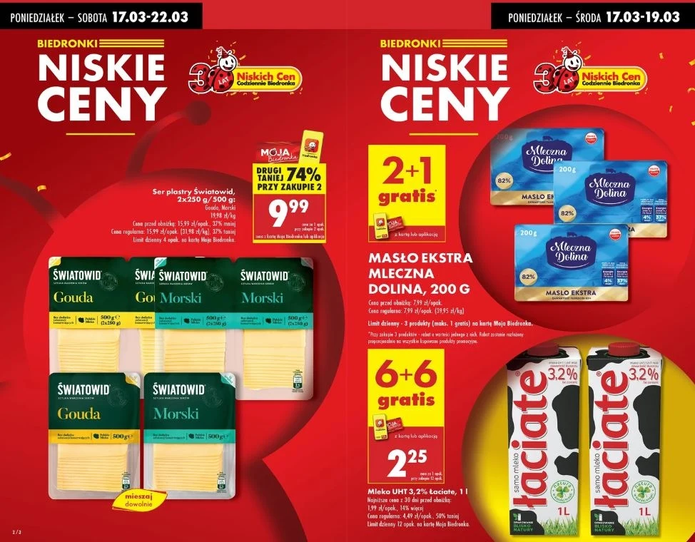 Biedronka oferuje gratisowe produkty! Biedronka oferuje gratisowe produkty!