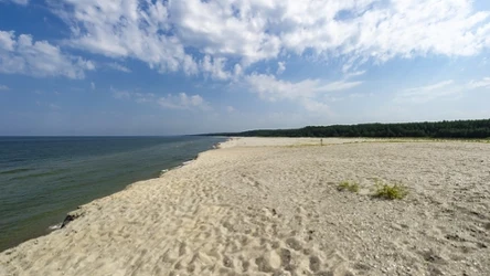 Plaża w Piaskach to jeden z najpiękniejszych i najmniej zatłoczonych zakątków nad Morzem Bałtyckim.