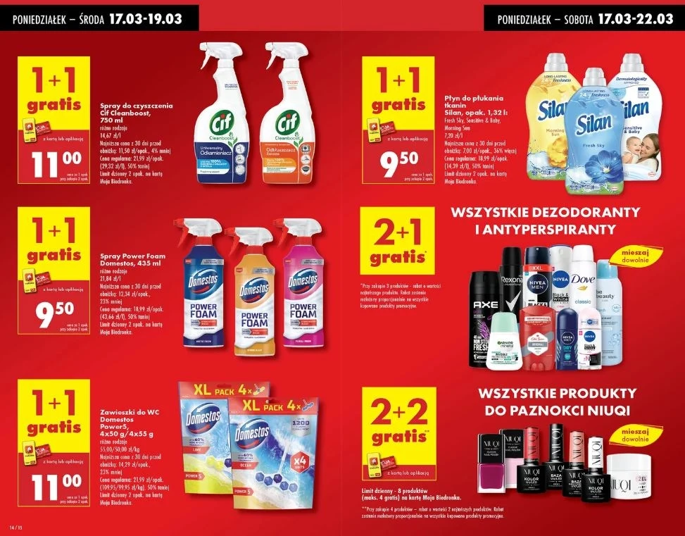 Biedronka oferuje gratisowe produkty!