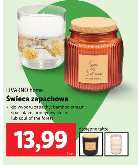 Świeca zapachowa Livarno