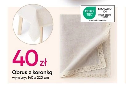 Przepiękny obrus w Pepco 