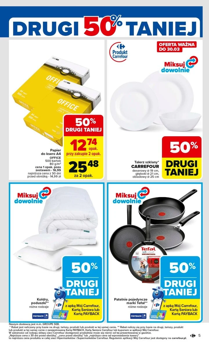 Carrefour obniża ceny na popularne produkty! Teraz zapłacisz o połowę mniej! Sprawdź, co jest w promocji! Carrefour obniża ceny na popularne produkty! Teraz zapłacisz o połowę mniej! Sprawdź, co jest w promocji!