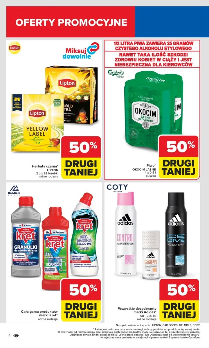Carrefour obniża ceny na popularne produkty! Teraz zapłacisz o połowę mniej! Sprawdź, co jest w promocji! Carrefour obniża ceny na popularne produkty! Teraz zapłacisz o połowę mniej! Sprawdź, co jest w promocji!