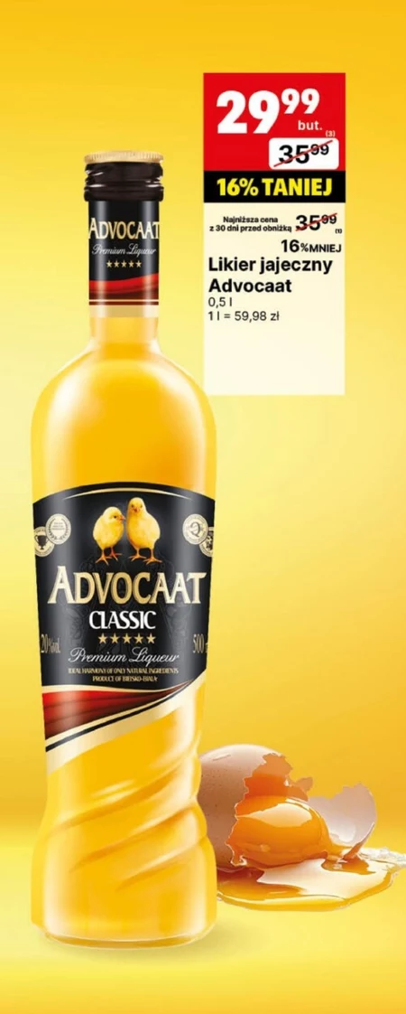 Likier jajeczny Advocaat