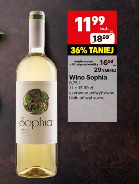 Wino czerwone Sophia