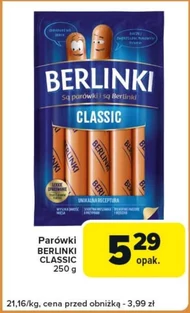 Parówki Berlinki