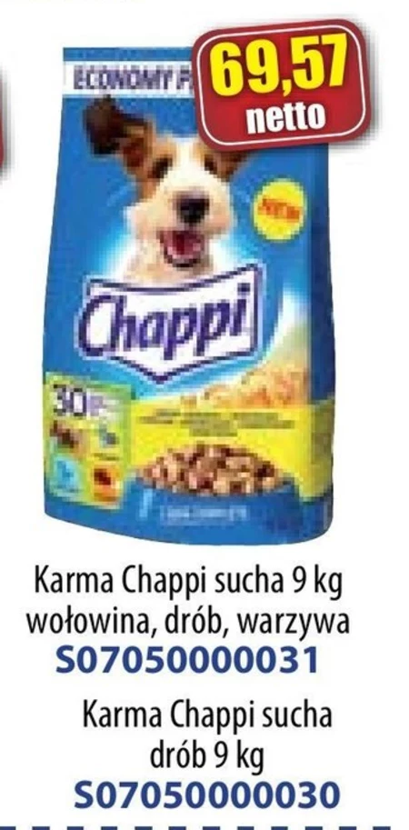 Karma dla psa Chappi