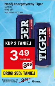 Napój energetyczny Tiger