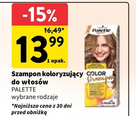 Palette Color Shampoo Szampon koloryzujący do włosów 321 (8-00) średni blond