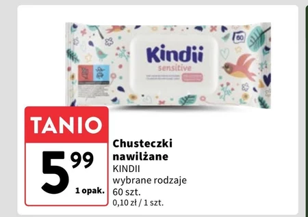 Chusteczki nawilżane Kindii