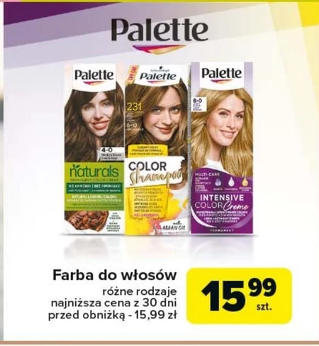 Palette Intensive Color Creme Farba do włosów świetlisty srebrny blond 9.5-21