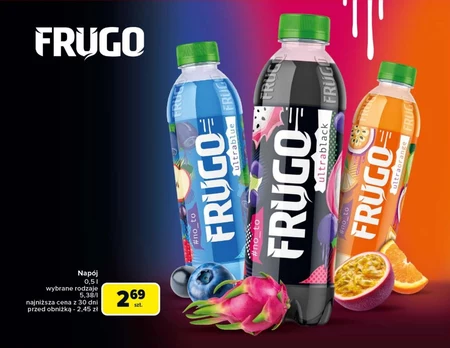 Frugo Ultraorange Napój wieloowocowy niegazowany 500 ml
