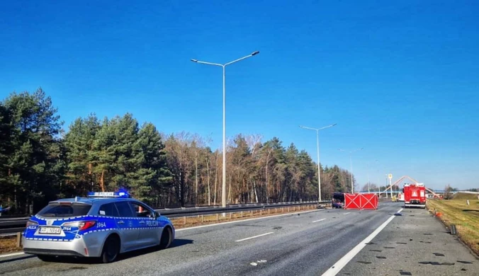 Tragedia na autostradzie A4. Zderzenie z ciężarówką, nie żyje obcokrajowiec
