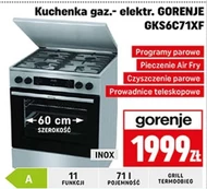 Kuchenka gazowo-elektryczna Gorenje