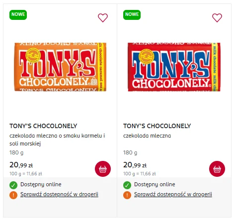 Nowość w Rossmannie - Tony’s Chocolonely 