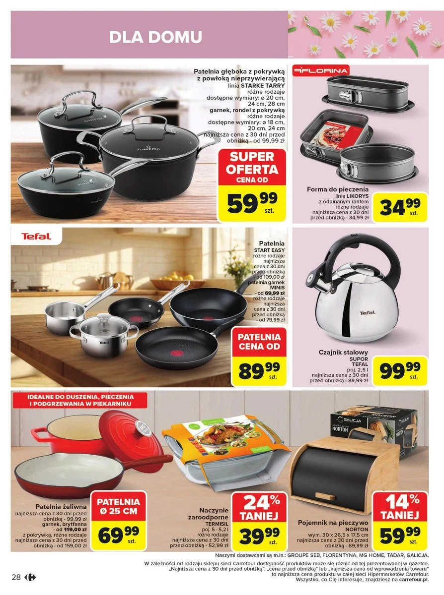 Kup raz, używaj przez lata! Promocja na żeliwne naczynia - garnki i patelnie w Carrefour