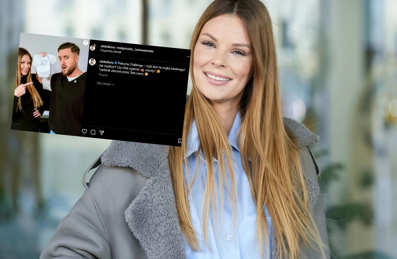 Małgorzata Tomaszewska i Aleksander Sikora znów zaskoczyli fanów /https://www.instagram.com/malgorzata__tomaszewska/