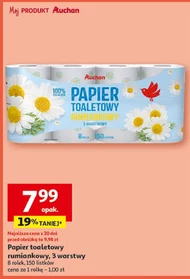 Papier toaletowy Auchan