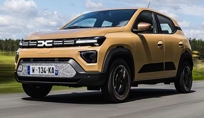 Dacia Spring to najlepiej sprzedający się w Polsce samochód elektryczny. Z dopłatami w ramach programu NaszEauto, takie auto można mieć już od 36 900 zł