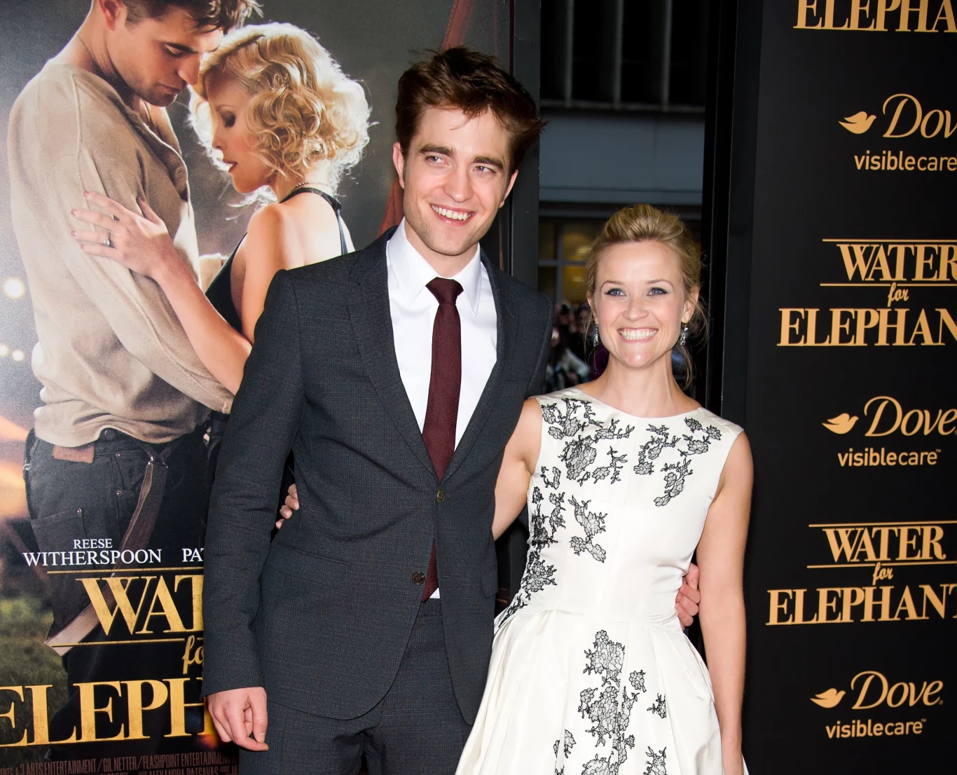 Robert Pattinson i Reese Witherspoon na premierze "Wody dla słoni" Robert Pattinson i Reese Witherspoon na premierze "Wody dla słoni"