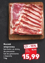 Boczek bez kości