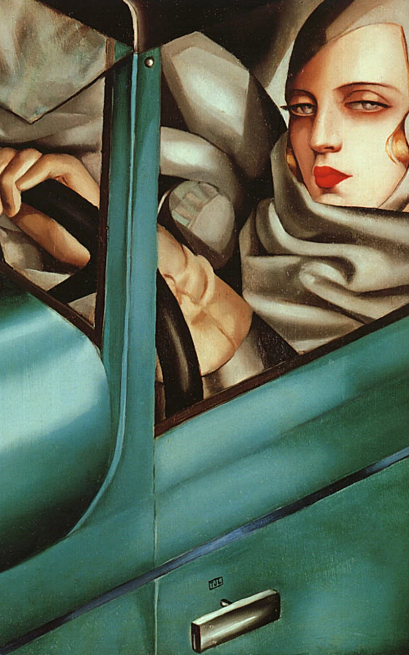 Tamara de Lempicka, "Autoportret"