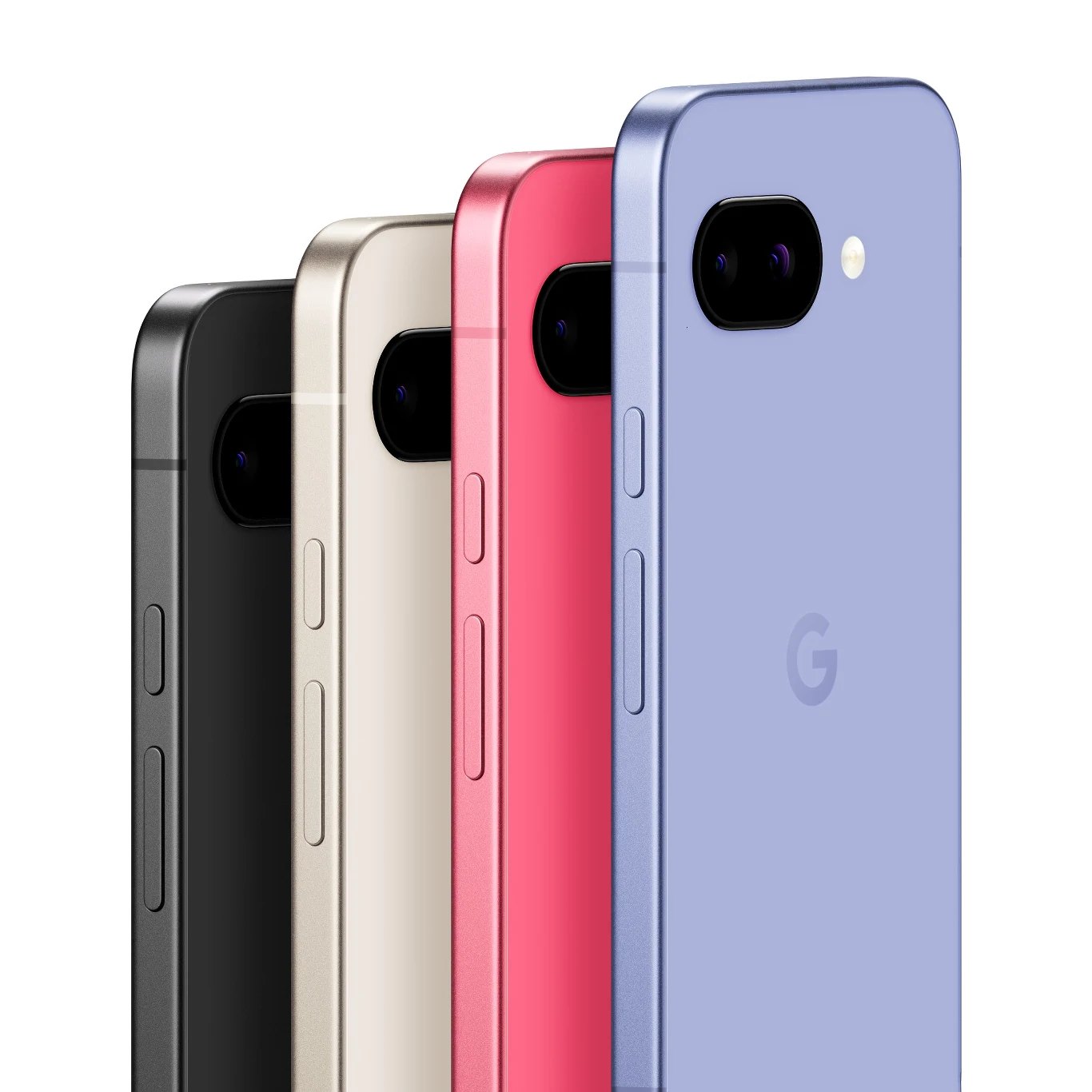 Google Pixel 9a dostępny jest w czterech kolorach obudowy.