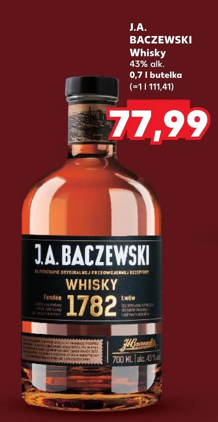 Віскі J.A. Baczewski