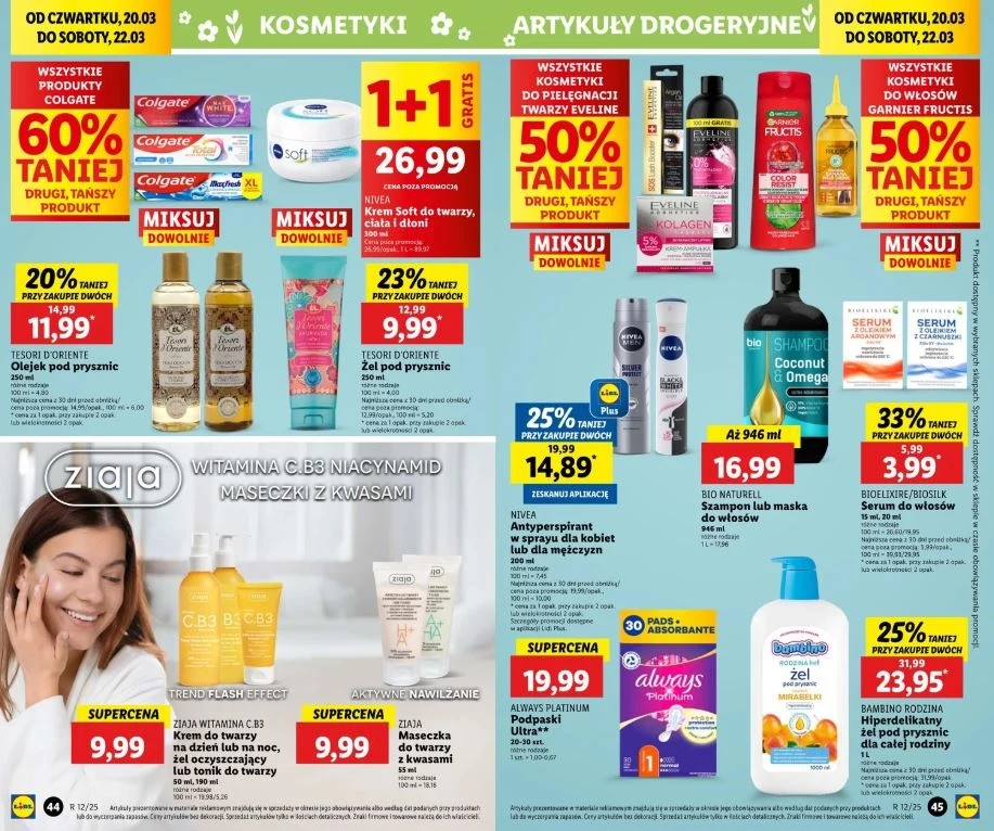 Lidl oferuje promocje na kosmetyki!