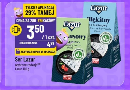 Lazur Ser pleśniowy srebrzysty 100 g