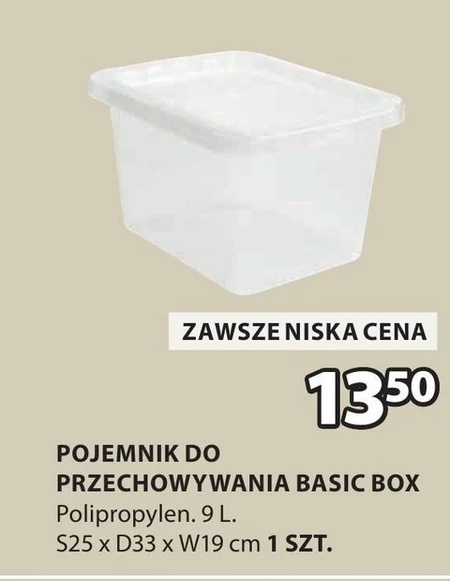 Pojemnik do przechowywania Basic