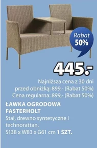 Ławka ogrodowa Fasterholt