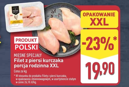 Filet z piersi kurczaka Mięsne Specjały