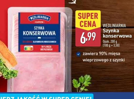 Wędlina konserwowa Wędliniarnia