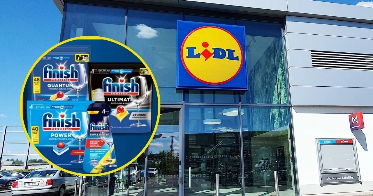 Lidl oferuje tabletki do zmywarki Finish 70% taniej! Lidl oferuje tabletki do zmywarki Finish 70% taniej!