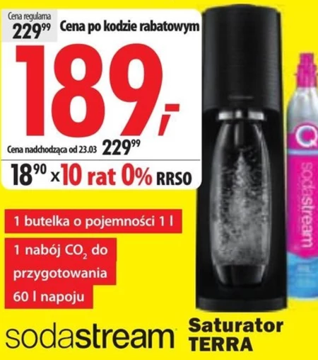 Saturator do wody Sodastream