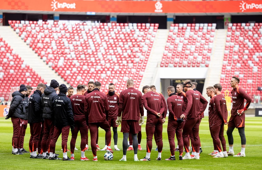 Trening reprezentacji Polski Trening reprezentacji Polski