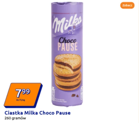 Ciastka Milka