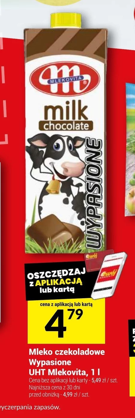 Mleko czekoladowe Mlekovita