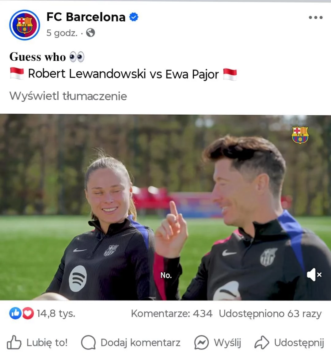 Lewandowski i Pajor podpisani jako Indonezyjczycy